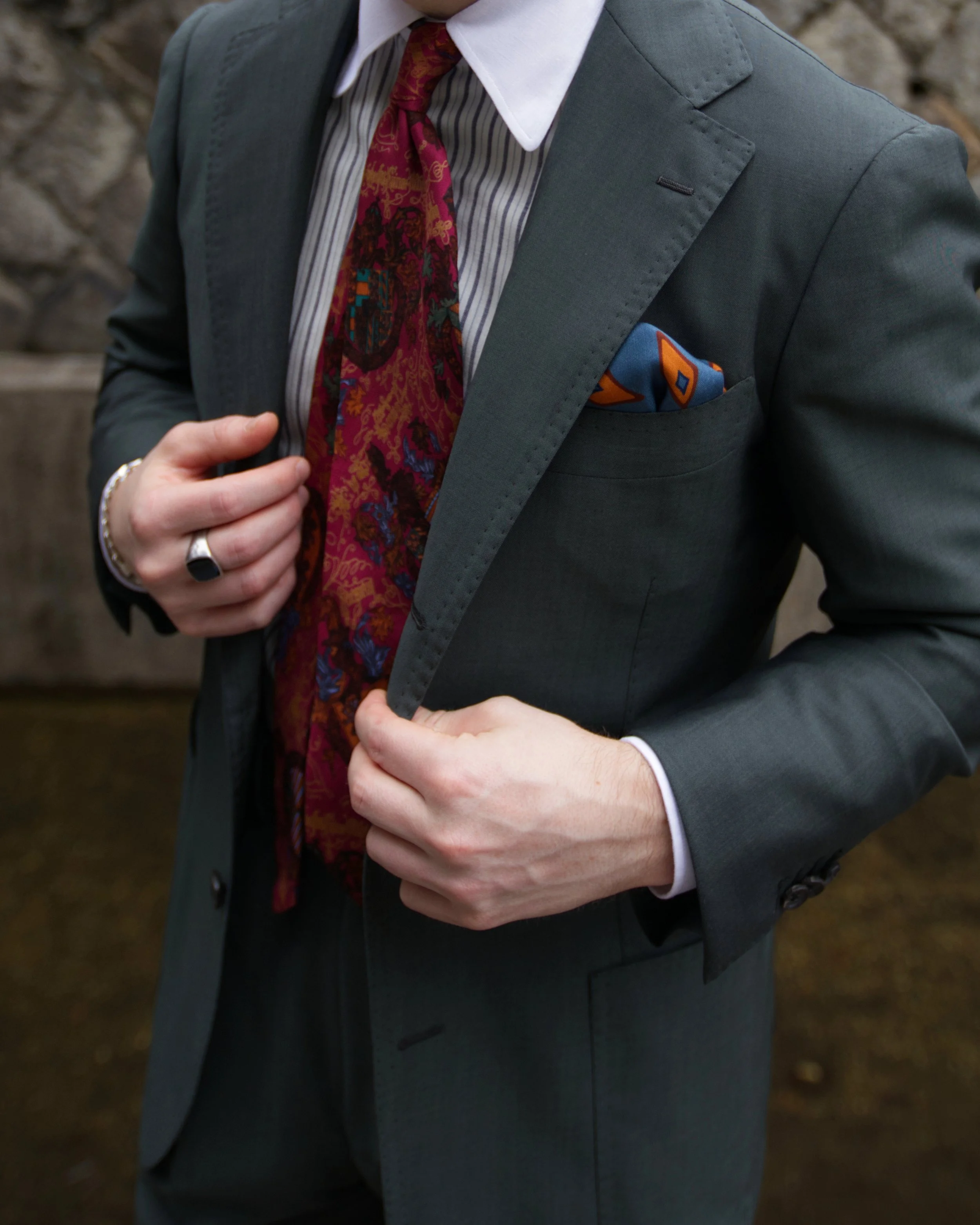 Holland & Sherry Ring Jacket En — outBespoken